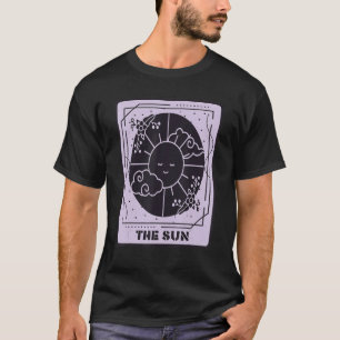 T-shirt Cartes mystiques Sun Tarot Card Occult