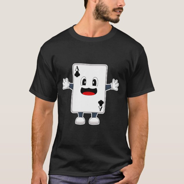 T-shirt Cartes Poker (Devant)