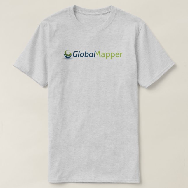 T-shirt Cartographe global (Design devant)