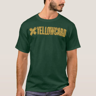 T-shirt Carton jaune rétro