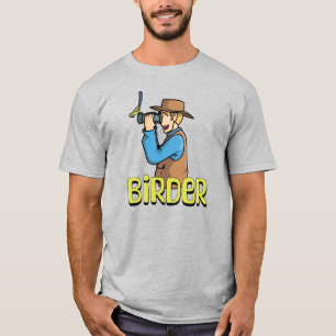 T-shirt Cartoon Birder