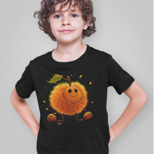 T-shirt Cartoon Chestnut - Fruit Fruit Fruit Caractère de