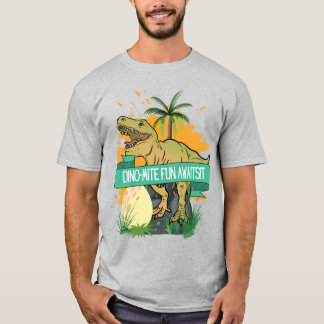 T-SHIRT CARTOON DE CITATION DE DINOSAURE