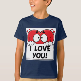 T-shirt Cartoon heart 