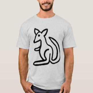 T-shirt cartoon_kangaroo_j,