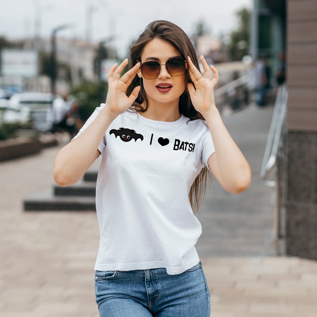 T-shirt Cartoon mignon I Lote Bats (Créateur téléchargé)