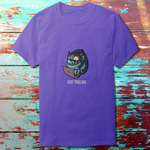 T-shirt Cartoon pour ordinateur portable Trolling Internet