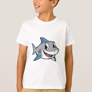 T-shirt Cartoon Shark convivial