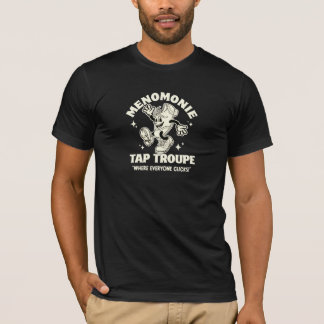T-shirt Cartoon Tap Troupe White Logo