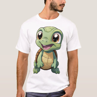 T-shirt Cartoon turtle illustration Copy Copy Copy Copy Co
