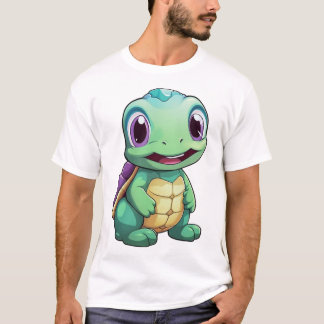 T-shirt Cartoon turtle illustration Copy Copy Copy Copy Co