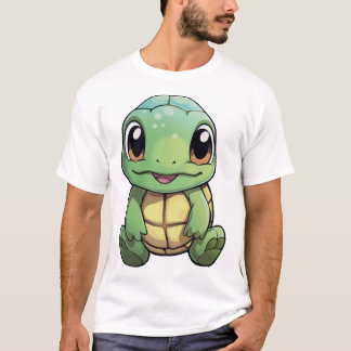 T-shirt Cartoon turtle illustration Copy Copy Copy Copy Co