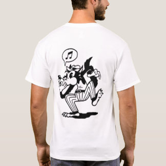 T-shirt Cartoon Wolf Whistling