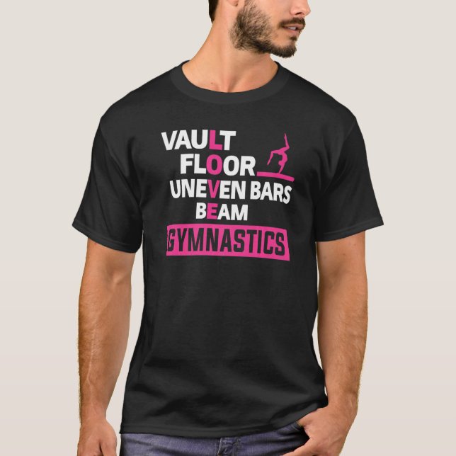 T-shirt Cartwheel Art For Women Girls Love Gymnastics Tumb (Devant)