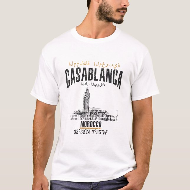 T-shirt Casablanca (Devant)