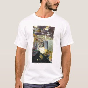 T-shirt Cascade d'or et vue naturelle de pont