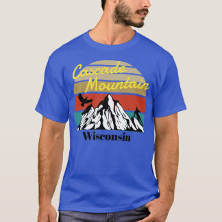 T-shirt Cascade Mountain ski Wisconsin 1