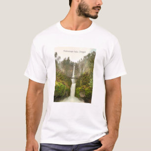 T-shirt Cascade Multnomah Falls T Shirt Oregon Cascade