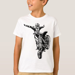 T-shirt Cascades de moto