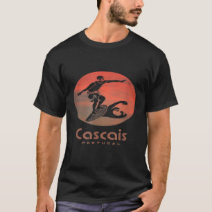 T-shirt Cascais Portugal Planche à voile Surf Surfeurs
