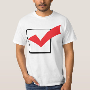 T-shirt Case cochée.