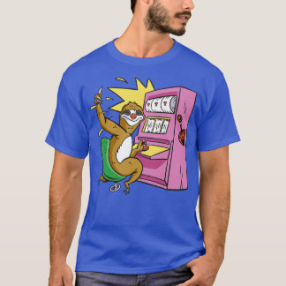 T-shirt Casino Sloth