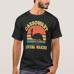 T-shirt Casoar Kupuna Wahine Mignon Casoar Grand-mère Hawa