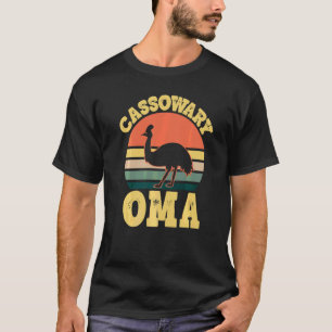 T-shirt Casoar Oma Mignon Famille de Casoars Fête  