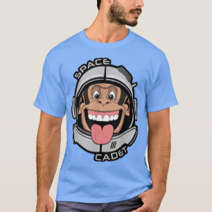 T-shirt Casque Ape de l'astronaute singe de l'cadet de l'e