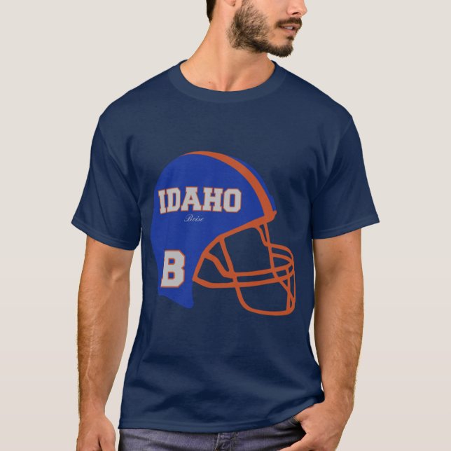 T-shirt Casque Boise Idaho (Devant)