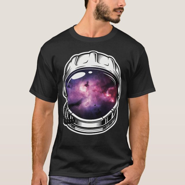 T-shirt Casque d'astronaute (Devant)