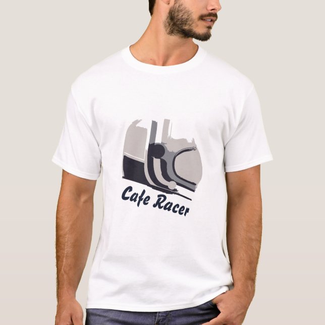 T-shirt Casque de Caferacer (Devant)