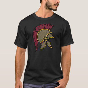 T-shirt Casque de cheval de Troie Vintage