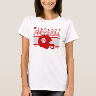 T-shirt Casque De Football Est Mt. Si Wildcats. 1947