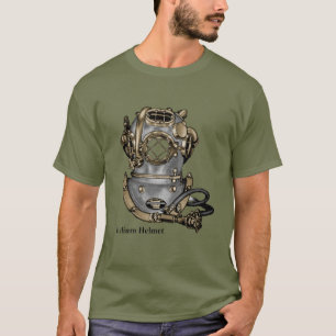 T-shirt Casque de plongée Hélium vintage Deep Sea Mark V