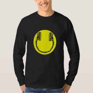 T-shirt Casque Dj Deejay Musique Pop Basse Techno Rock Po