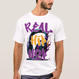 T-shirt casque Hip hop réel - Urban Street