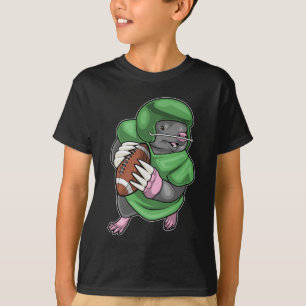 T-shirt Casque Mole American Football