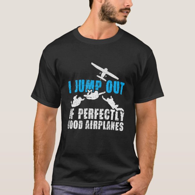 T-shirt Casque Skydive Skydiving Gears Skydiving (Devant)