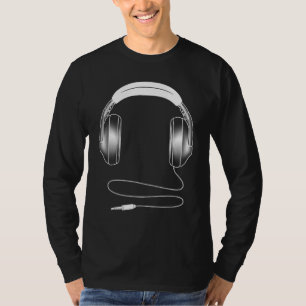 T-shirt Casques cool Pour Hommes Femmes Dj Artiste De Musi