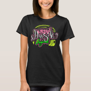 T-shirt Casques de culture musicale urbaine 80s