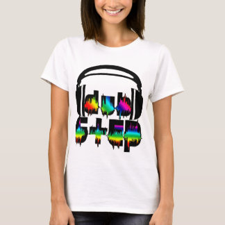 T-shirt Casques Dubstep