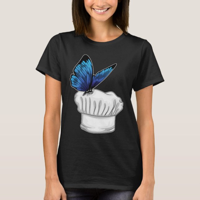 T-shirt Casquette chef papillon (Devant)