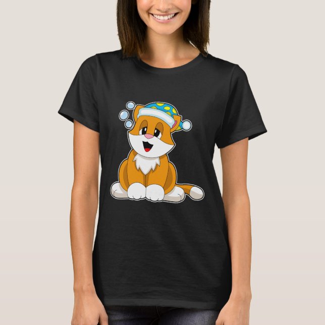 T-shirt Casquette couchée (Devant)