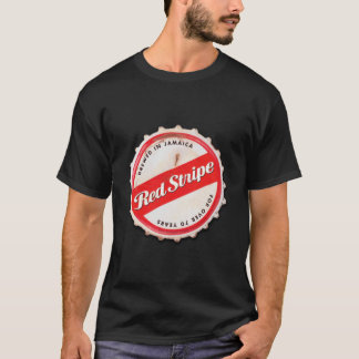 T-shirt Casquette de bouteille Red Stripe