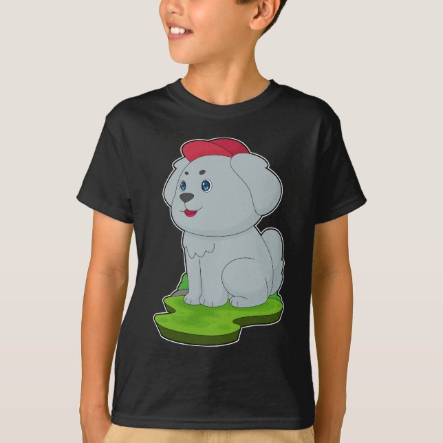 T-shirt Casquette de chien (Devant)