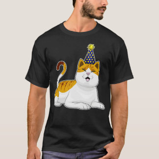 T-shirt Casquette de la fête du chat