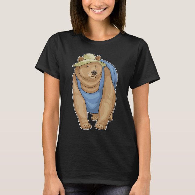 T-shirt Casquette de l'éleveur d'ours (Devant)