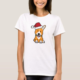 T-shirt Casquette de Père Noël de Noël de Gallois de