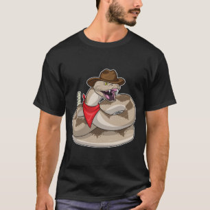 T-shirt Casquette de serpent Cowboy Cowboy